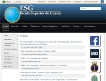 Tablet Screenshot of esg.br
