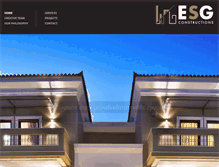 Tablet Screenshot of esg.gr